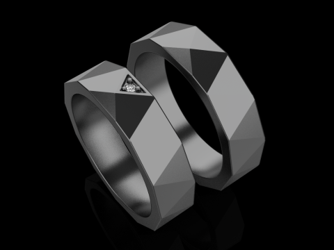 Alyans modeli 622 3D Baskı Modeli