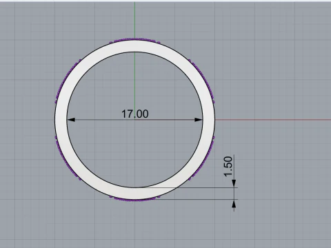 Wedding rings model 621 3D Print Model