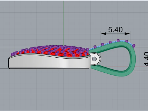 Heart pendant model 620 3D Print Model