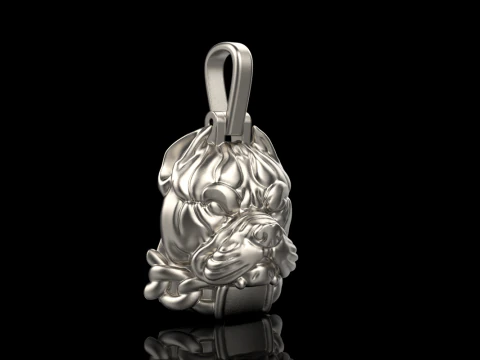 Pitbull pendant model 619 3D Print Model