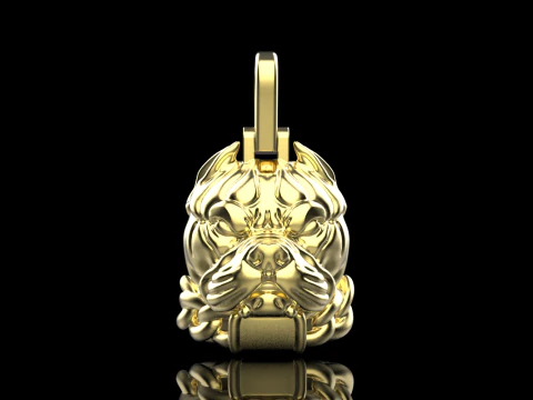 Pitbull pendant model 619 3D Print Model