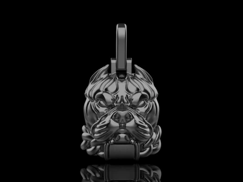 Pitbull pendant model 619 3D Print Model