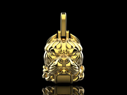 Pitbull pendant model 619 3D Print Model