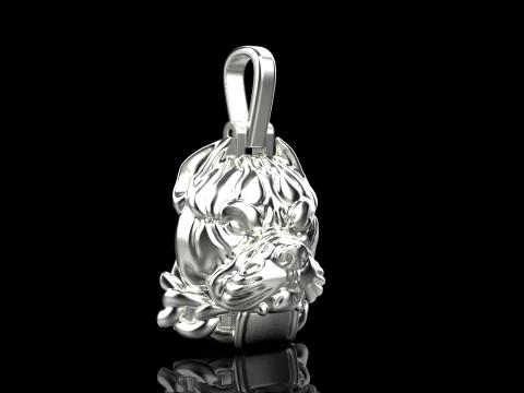 Pitbull pendant model 619 3D Print Model