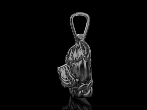 Pitbull pendant model 619 3D Print Model