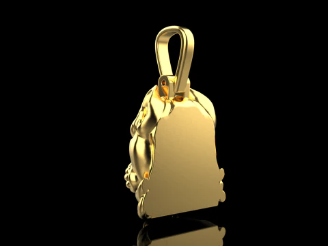 Pitbull pendant model 619 3D Print Model