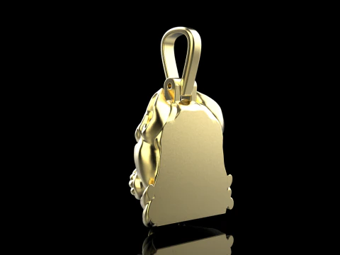 Pitbull pendant model 619 3D Print Model