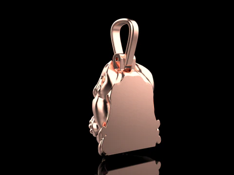 Pitbull pendant model 619 3D Print Model