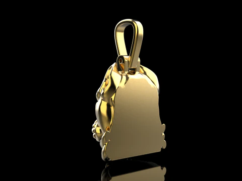Pitbull pendant model 619 3D Print Model