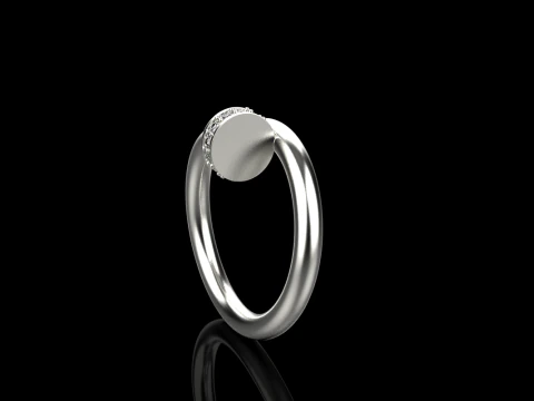 Wedding ring model 617 3D Print Model
