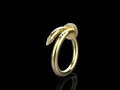 Wedding ring model 617 3D Print Model