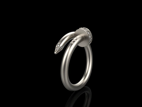 Wedding ring model 617 3D Print Model