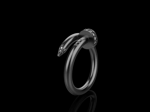 Wedding ring model 617 3D Print Model