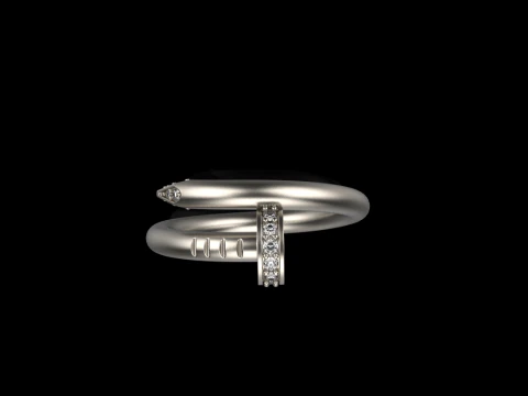 Wedding ring model 617 3D Print Model