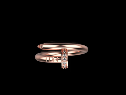 Wedding ring model 617 3D Print Model