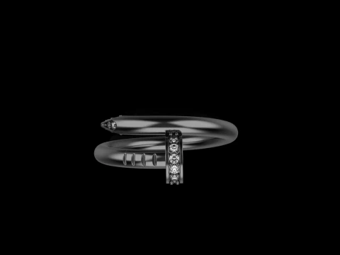 Wedding ring model 617 3D Print Model