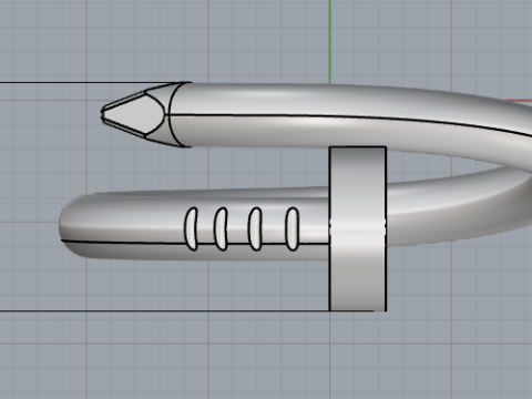शादी की अंगूठी मॉडल 616 3D प्रिंट मॉडल