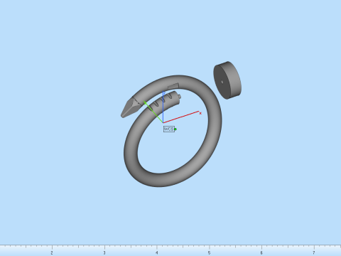 शादी की अंगूठी मॉडल 616 3D प्रिंट मॉडल