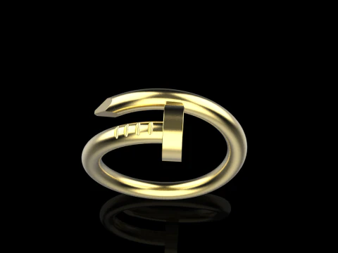 Alian&ccedil;a de casamento modelo 616 Modelo de Impressão 3D