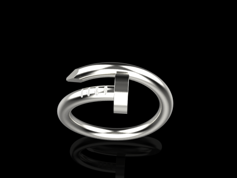 शादी की अंगूठी मॉडल 616 3D प्रिंट मॉडल