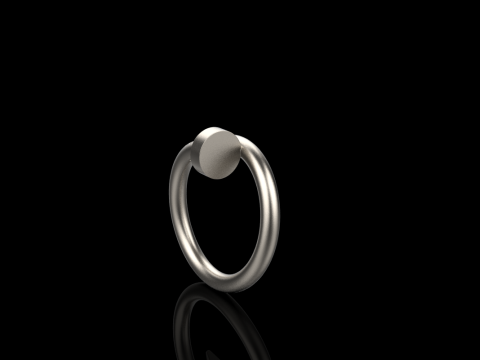 शादी की अंगूठी मॉडल 616 3D प्रिंट मॉडल