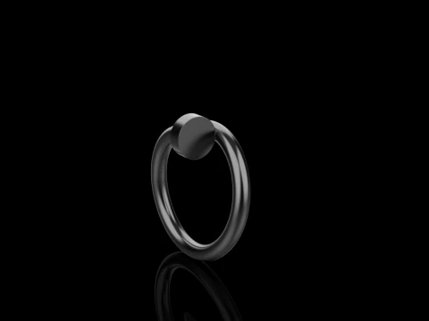 Wedding ring model 616 3D Print Model