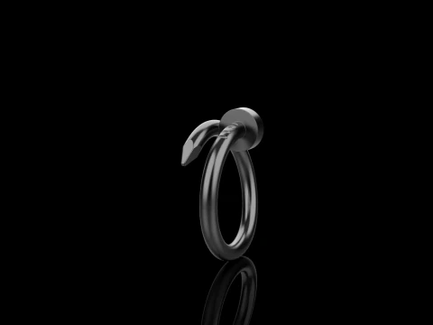 Wedding ring model 616 3D Print Model