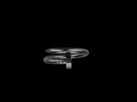 Wedding ring model 616 3D Print Model