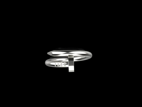 Wedding ring model 616 3D Print Model