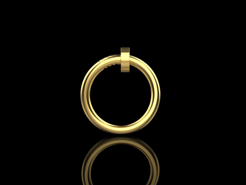 शादी की अंगूठी मॉडल 616 3D प्रिंट मॉडल