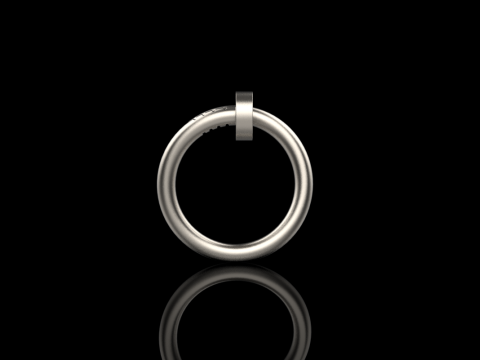 शादी की अंगूठी मॉडल 616 3D प्रिंट मॉडल