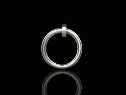 Wedding ring model 616 3D Print Model