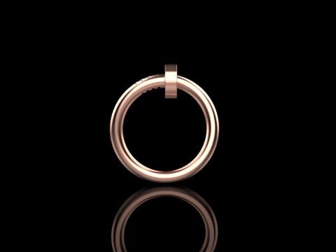 Wedding ring model 616 3D Print Model