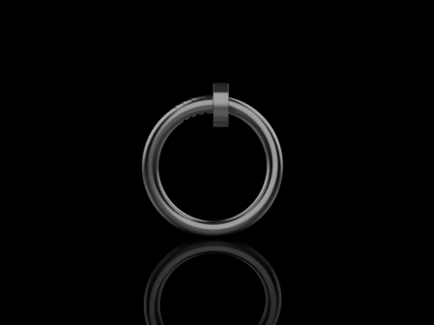 Wedding ring model 616 3D Print Model