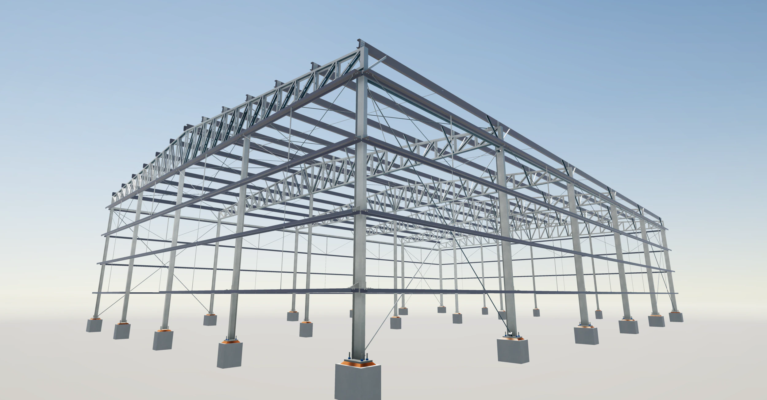 Real Steel warehouse 3D Model .c4d .max .obj .3ds .fbx .stl .blend 