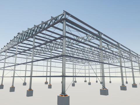 Real Steel warehouse 3D 模型