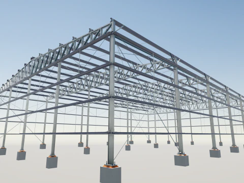 Magazyn prawdziwej stali Model 3D