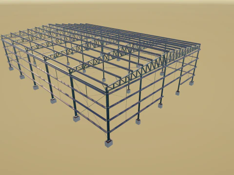 Real Steel warehouse 3D Model