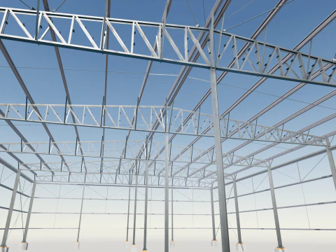 Real Steel warehouse 3D Model