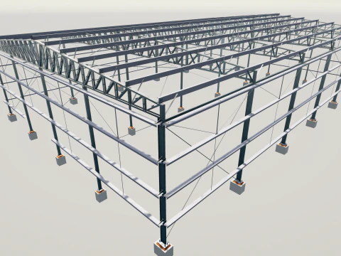 Real Steel warehouse 3D Model