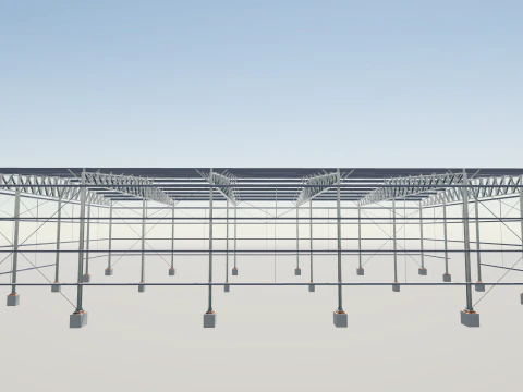 Real Steel warehouse 3D Model