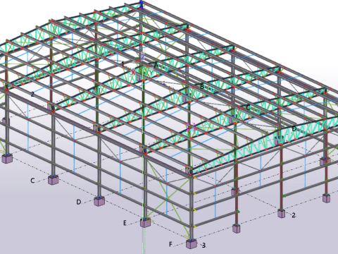Real Steel warehouse 3D Model