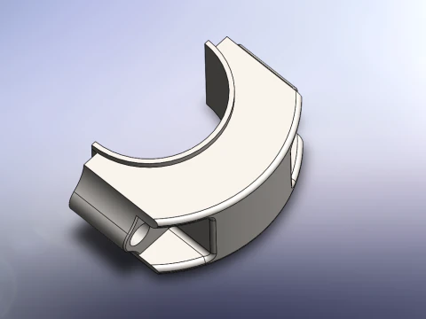 Printable Piston and connecting rod 3D Model