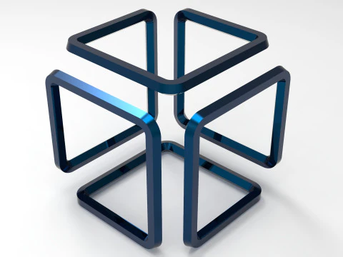無限立方体 3Dプリントモデル