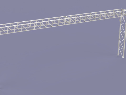 Real Steel Pipe Rack 3Dモデル