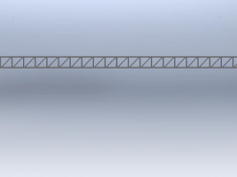 Real Steel Pipe Rack 3D Model