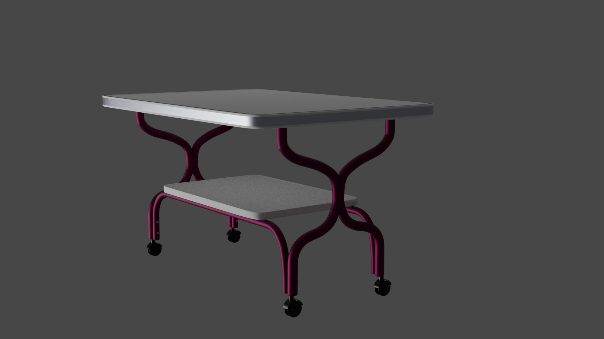 Small table 3D Model .c4d .max .obj .3ds .fbx .stl .blend 
