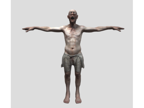 HORROR ZOMBIE Modelo 3D