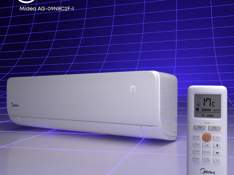 एयर कंडीशनिंग मिडिया AG-09N8C2F-I 3D मॉडल