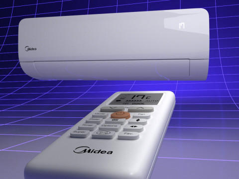 Air conditioning Midea AG-09N8C2F-I 3Dモデル